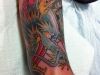 Dragon tattoo inside arm